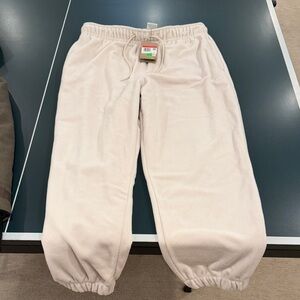 Nike Therma-FIT Fleece Jogger Sweatpants – Cream – Size Large – NWT